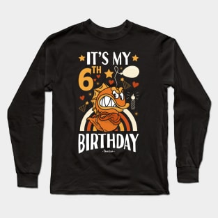 6th Birthday Fish Long Sleeve T-Shirt